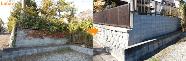 神奈川県 藤沢市 庭園 リノベーション施工例