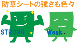 防草シートの強さはいろいろ～広いお庭・大きな庭をどうにかしたい、広過ぎる庭を持て余している方におすすめのおしゃれな雑草対策・庭リフォーム