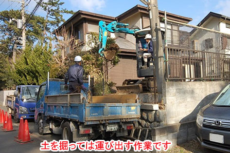 神奈川県藤沢市 擁壁(ようへき)工事・型枠ブロック塀修理造園施工例